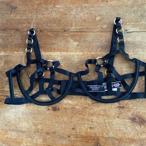 Victoria's Secret Black Strappy Bra